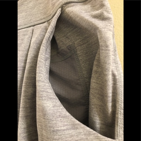 Lululemon Happy Hatha Crop Heathered Fossil/Fossil - Picture 7 of 8